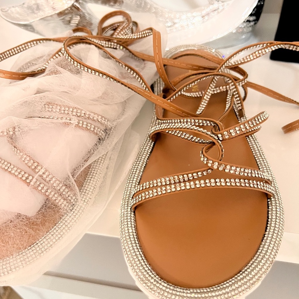 Rhinesthone  sandals